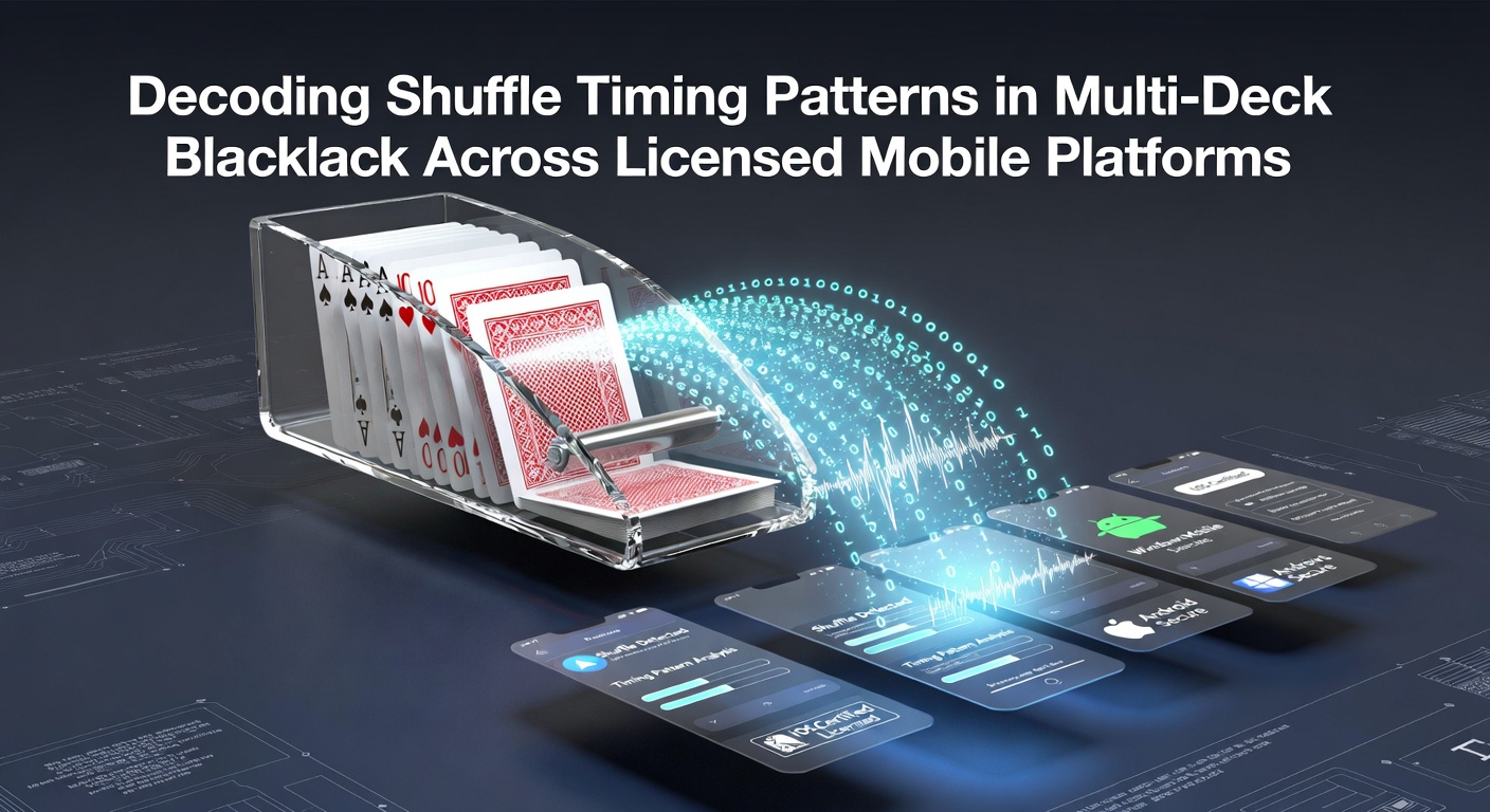 Analyse van shuffle-timing patronen in multi-deck blackjack op mobiele platforms
