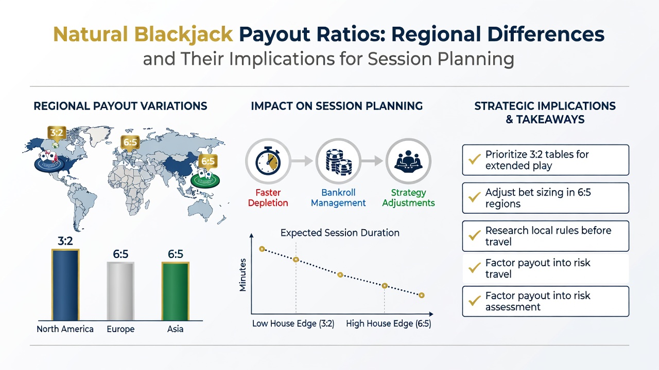 Kaartentellers en spelers die sessies plannen met focus op regionale blackjack regels